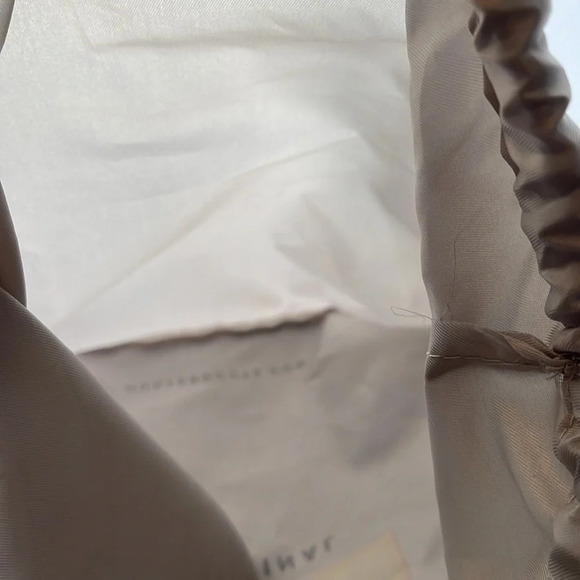 HUNTER Boots Logo Carryall Bag Dustbag Grey Drawstring Backpack Nylon - Picture 6 of 8